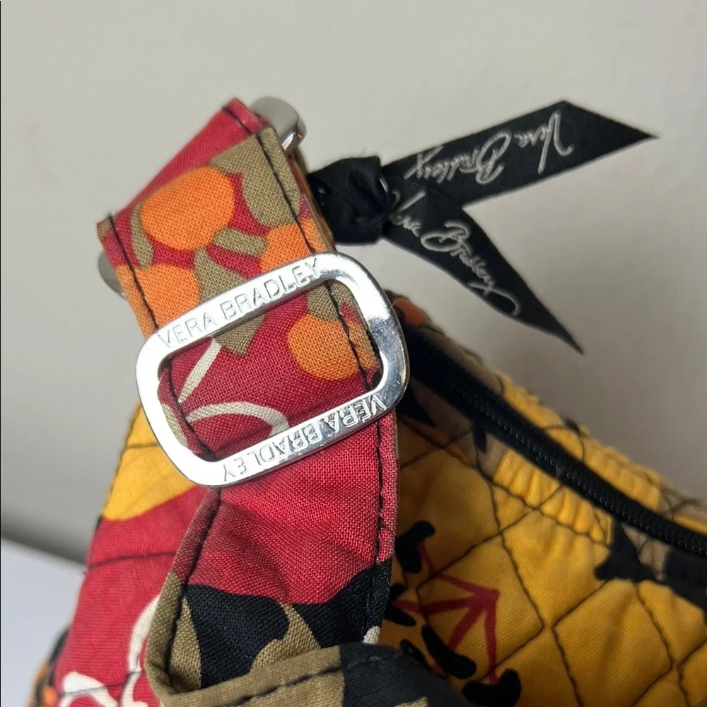 Vera Bradley Bittersweet Retired Vintage 2013 Quilted Messenger Crossbody Purse